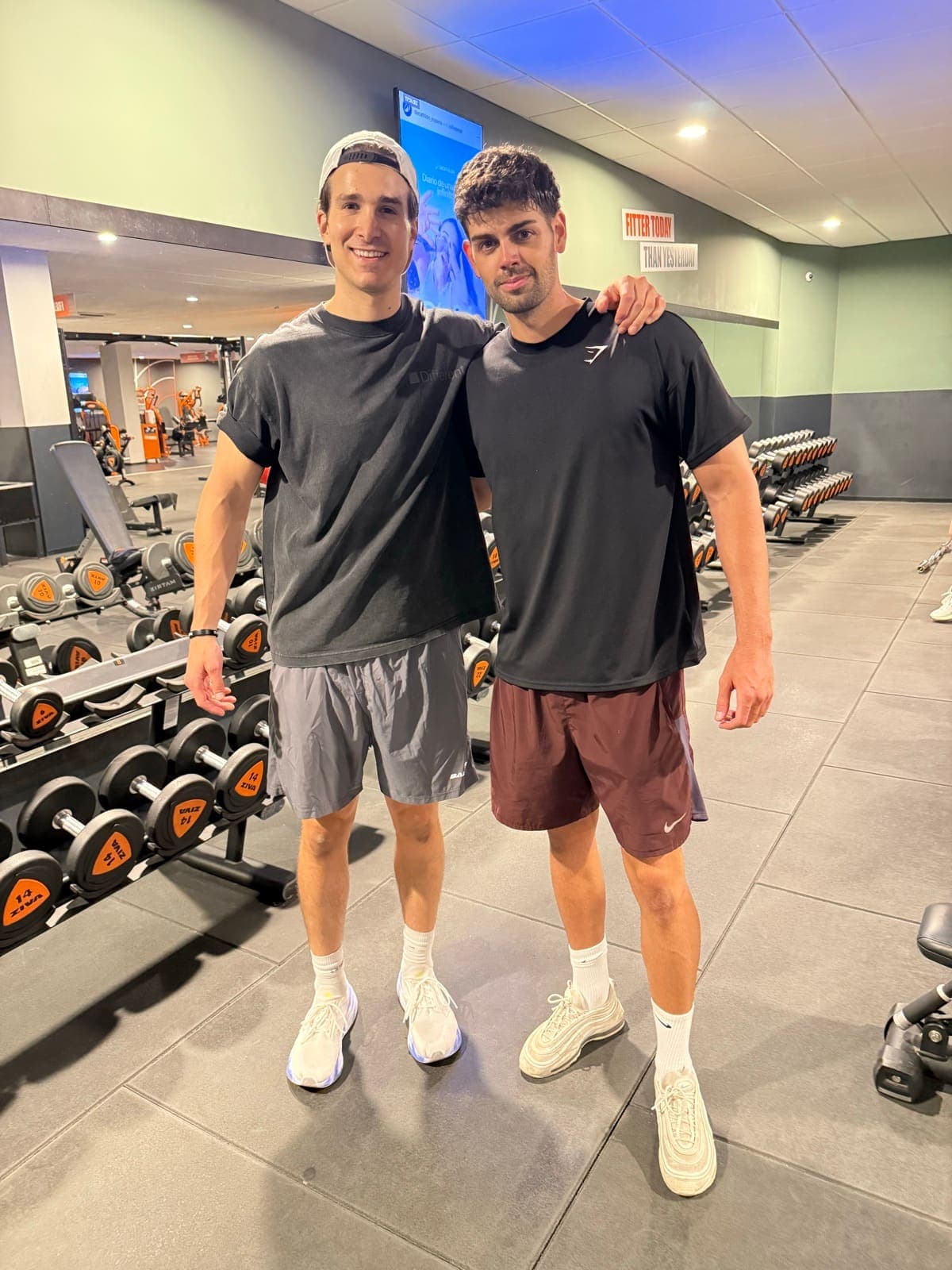 Fran Pradas con Dylan Gambardella