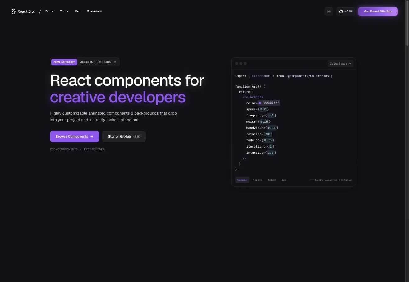 React Bits
